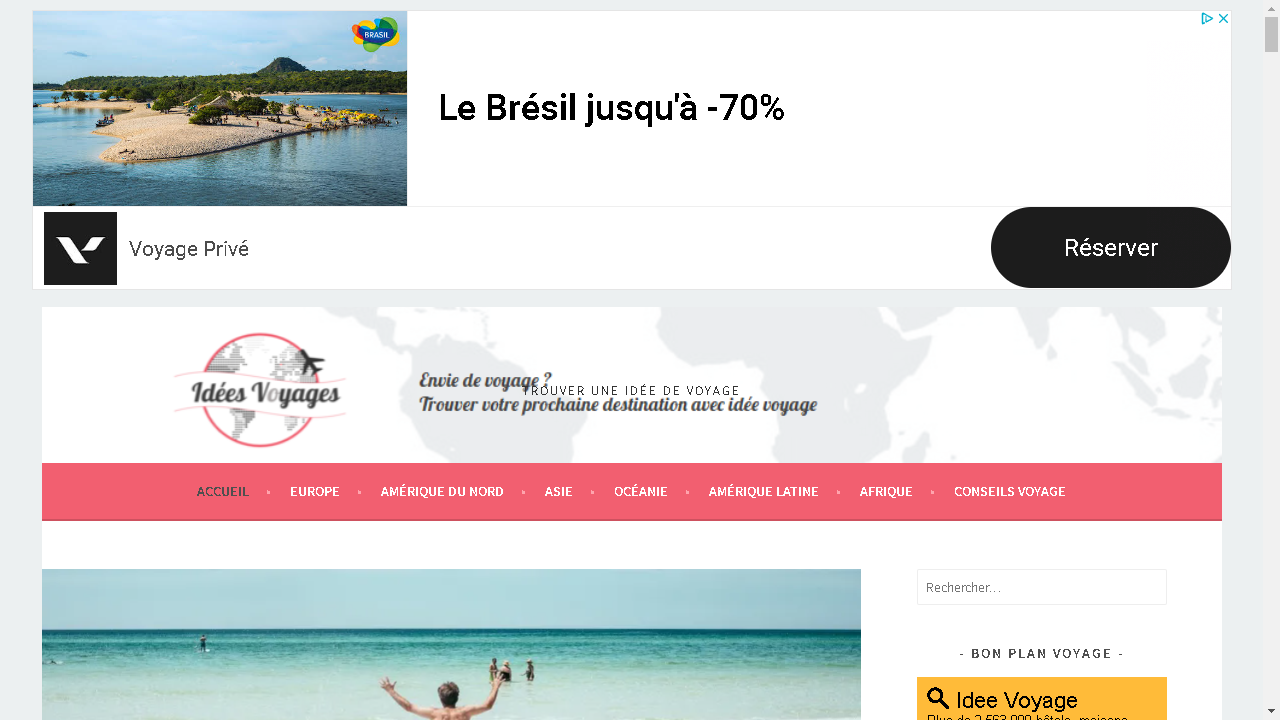 Capture d'écran de http://idee-voyages.fr/